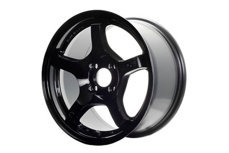 Gram Lights 57CR 19x9.5 +25 5x114.3 Glossy Black Wheel