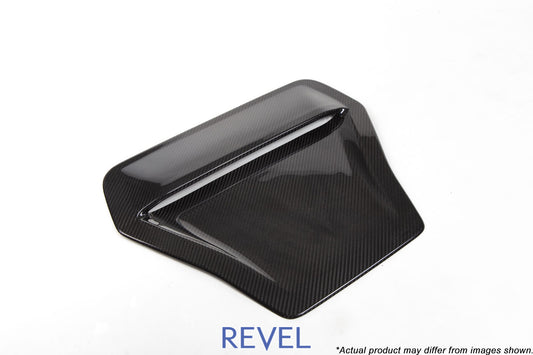 Revel GT Dry Carbon Engine Hood Scoop Cover for 2017-2021 Honda Civic Type-R