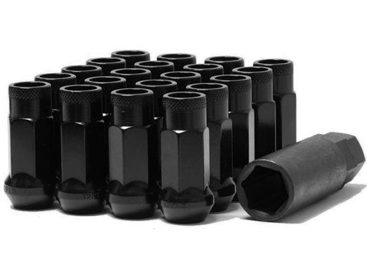 Wheel Mate Muteki SR48 Open End Lug Nuts - Black 12x1.25 48mm