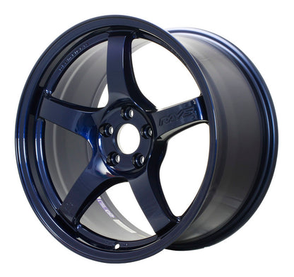 Gram Lights 57CR 18x9.5 +38 5x120 Eternal Blue Pearl Wheel (Price per wheel)