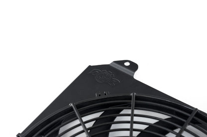 CSF Radiator Cooling Fan Shroud with 12 inch SPAL Fan for 92-00 Civic