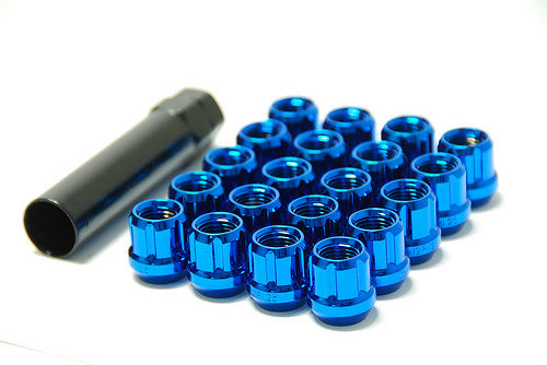 Wheel Mate Muteki Open End Lug Nuts - Blue 12x1.25