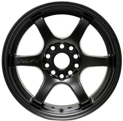 Gram Lights 57DR 15x8 +28 4x100 Semi Gloss Black Wheel