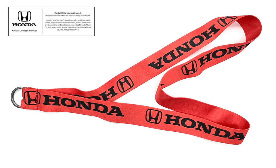 Honda Red Lanyard