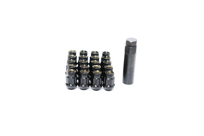 Wheel Mate Monster Lug 35 Black Short Lug Nuts Set of 20 - M14x1.50