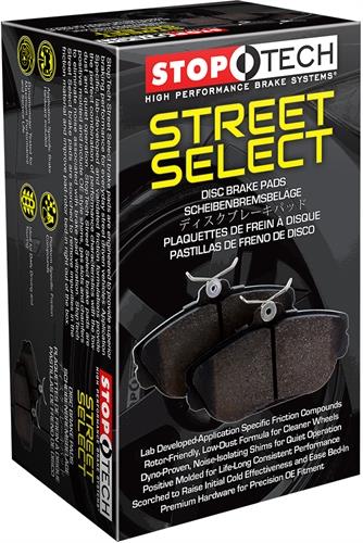 StopTech Street Select Front Brake Pads for Honda S2000 | RSX Type-S | Civic Si '06-11