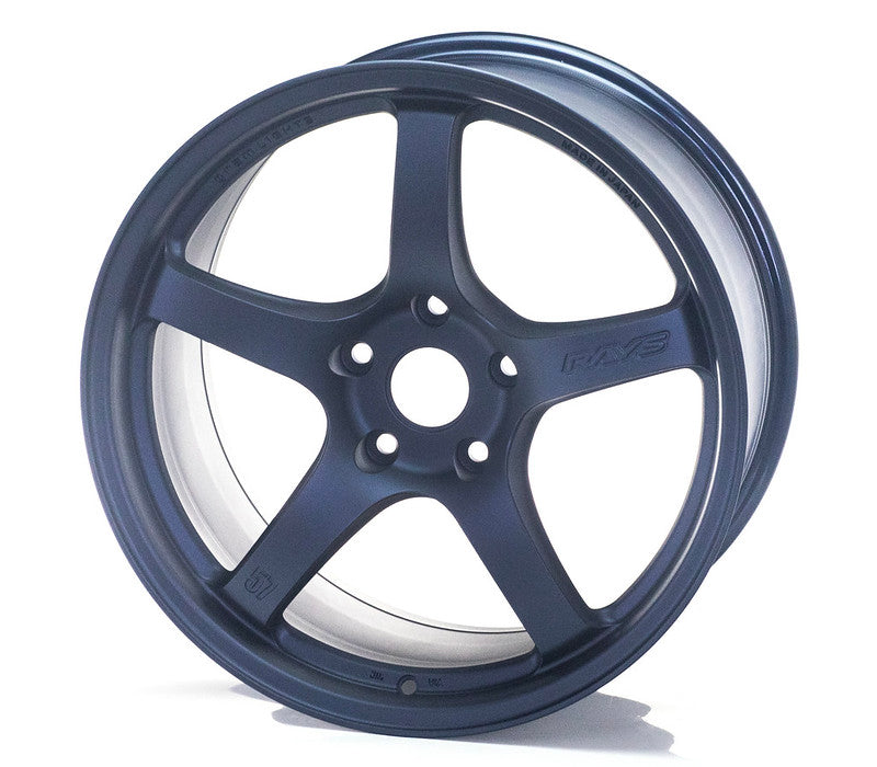 Gram Lights 57CR Overseas Limited 18X10.5 +12 5x114.3 Admiral Blue