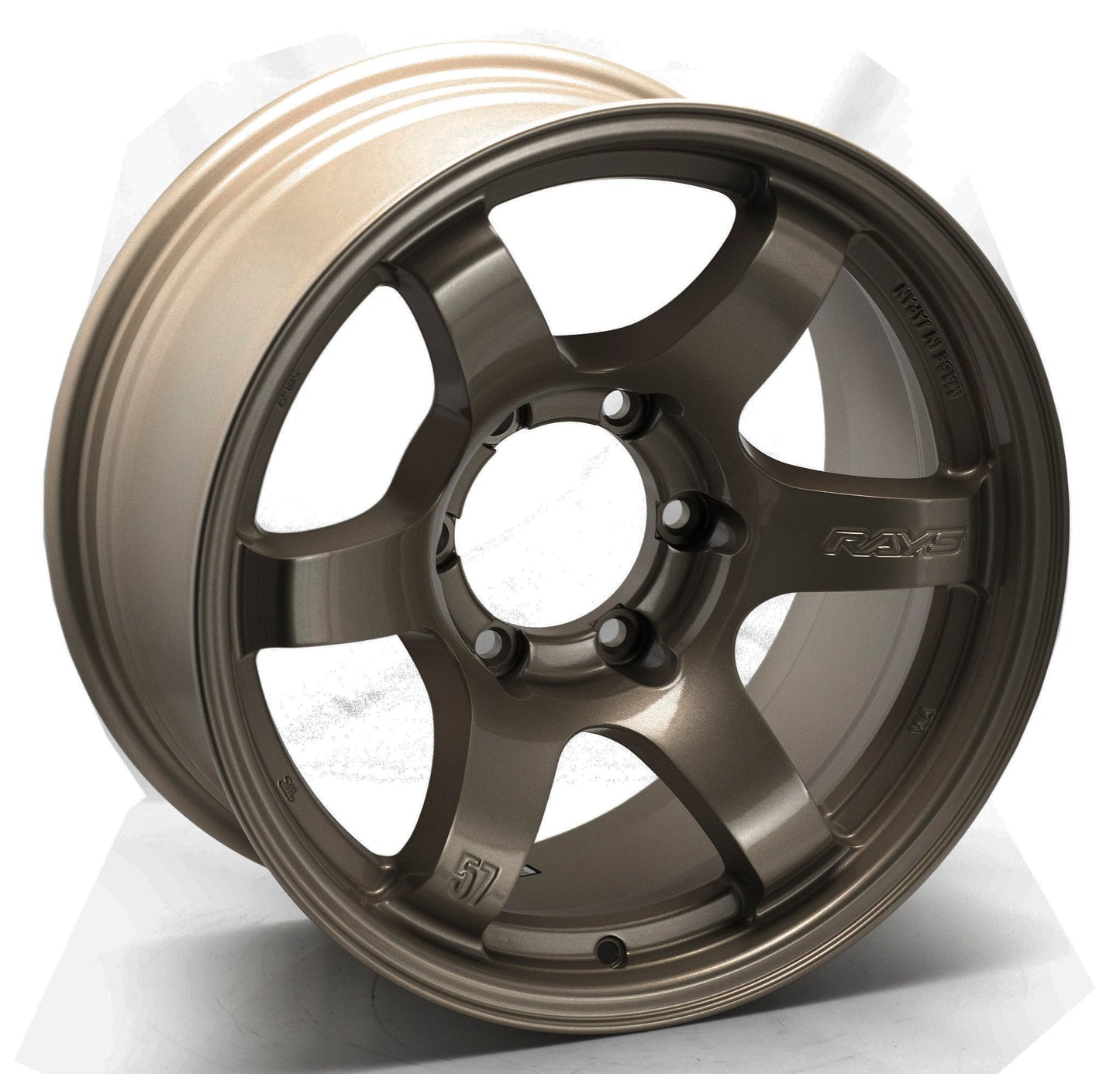 Gram Lights 57DR-X 17x8.5 +00 6x139.7 Bronze Wheel