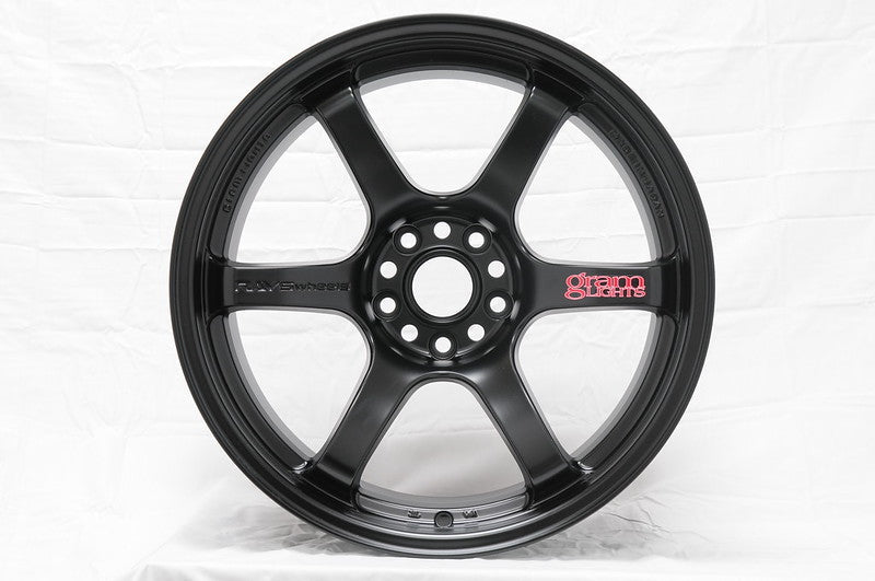 Gram Lights 57DR 19x10.5 +35 5x114.3 Semi Gloss Black Wheel