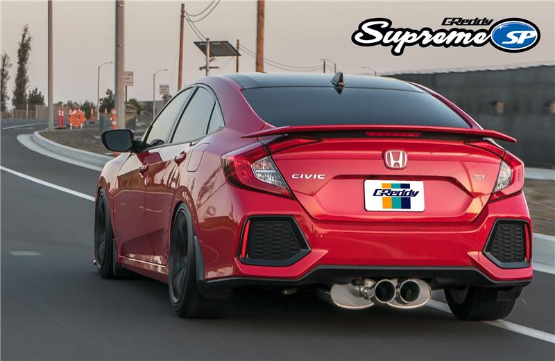 Greddy Supreme SP Exhaust System for 2017-2021 Honda Civic Si Sedan