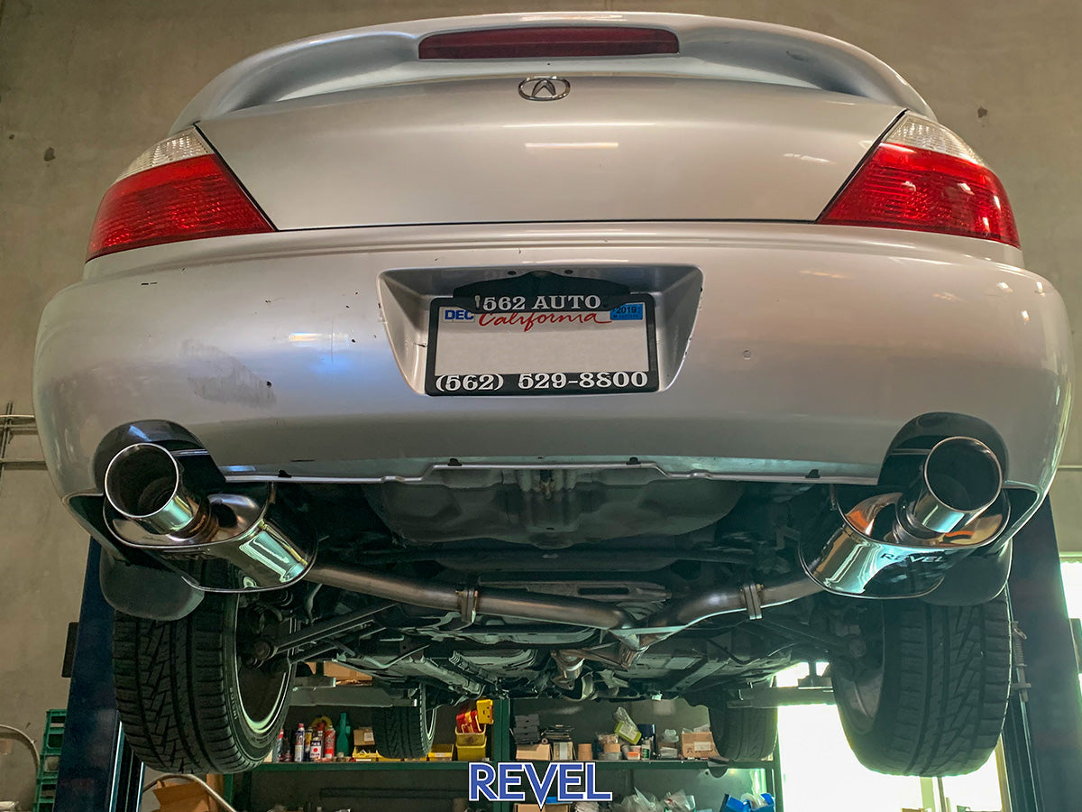 Revel Medallion Touring-S Catback Exhaust - Dual Muffler for 02-03 Acura CL Type S | T70074R