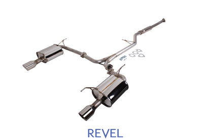 Revel Medallion Touring-S Catback Exhaust - Dual Muffler 01-03 Acura TL Type S | T70078R