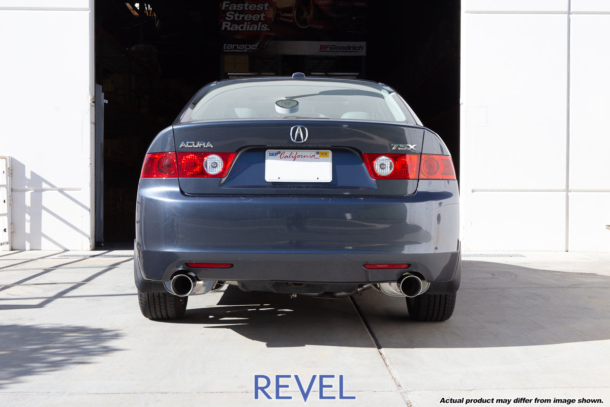 Revel Medallion Touring-S Catback Exhaust - Dual Muffler 04-08 Acura TSX | T70093R