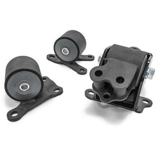 Innovative 96-00 Civic B/D Series Black Steel Motor Mounts 60A Bushings (3 Bolt)