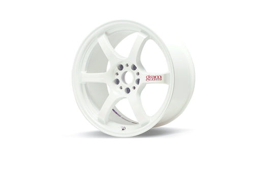 Gram Lights 57DR 18x9.5 +38 5x114.3 Ceramic Pearl Wheel