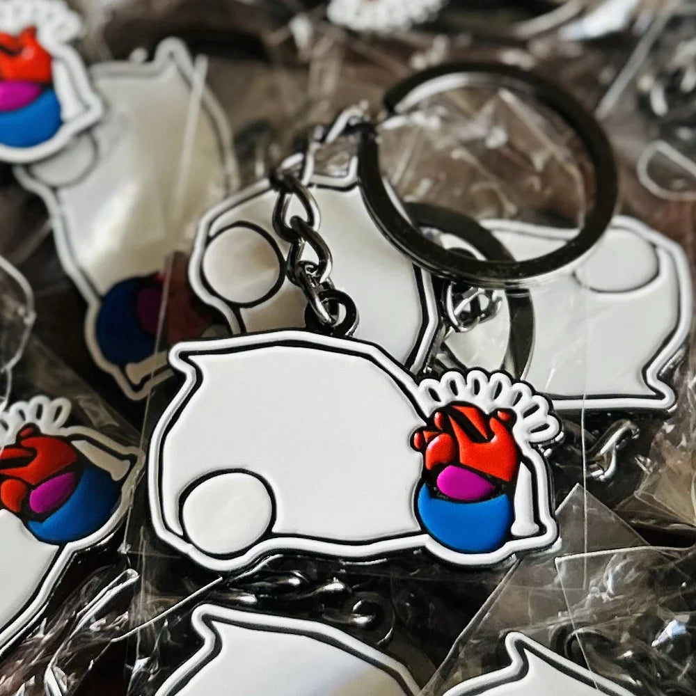 FF Squad Heart Keychain