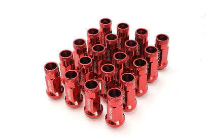 Wheel Mate Muteki SR48 Open End Lug Nuts - Red 12x1.25 48mm