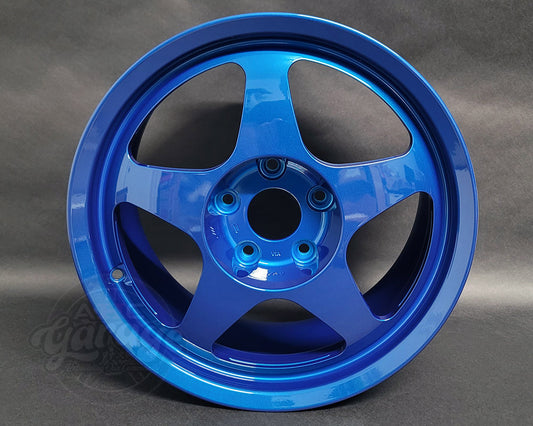 Regamaster EVO II 16x8.0 | ET35 | 5x114.3 | Deep Sea Blue Wheels (set of 4)