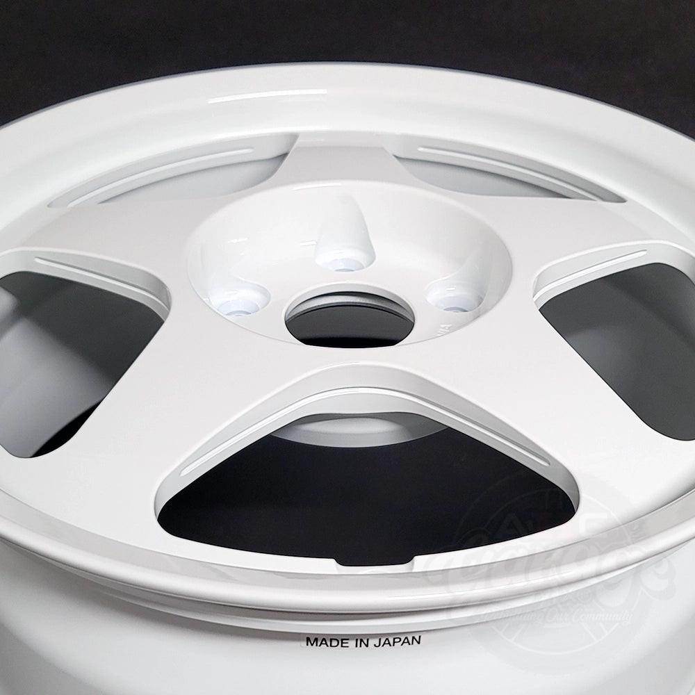 Regamaster EVO II 16x7.0 | ET38 | 5x114.3 | Gloss White Wheels (set of 4)