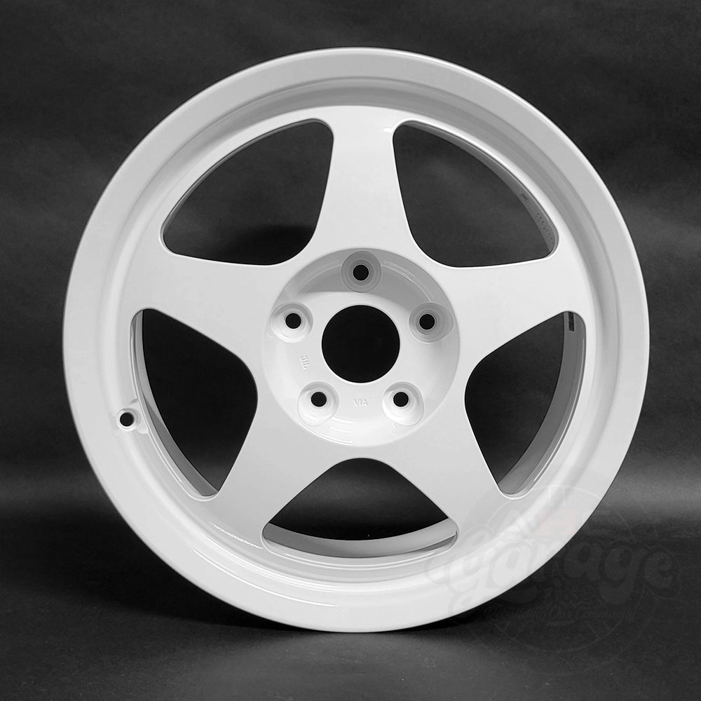 Regamaster EVO II 16x7.0 | ET38 | 5x114.3 | Gloss White Wheels