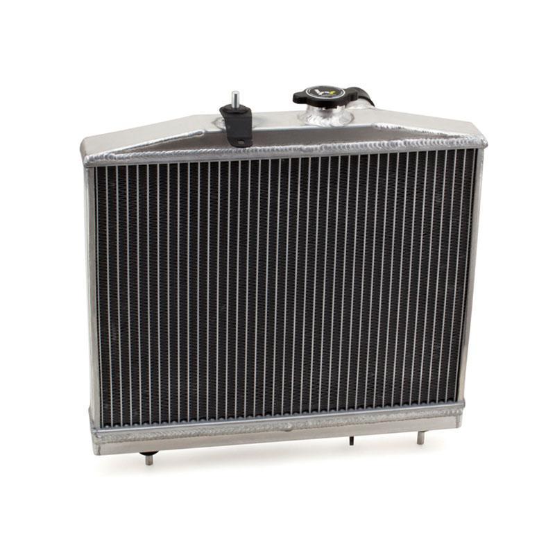 Hybrid Racing K-Swap Halfsize Radiator (92-95 Civic & 93-97 Delsol w/ K-Swap) HYB-RAD-01-05