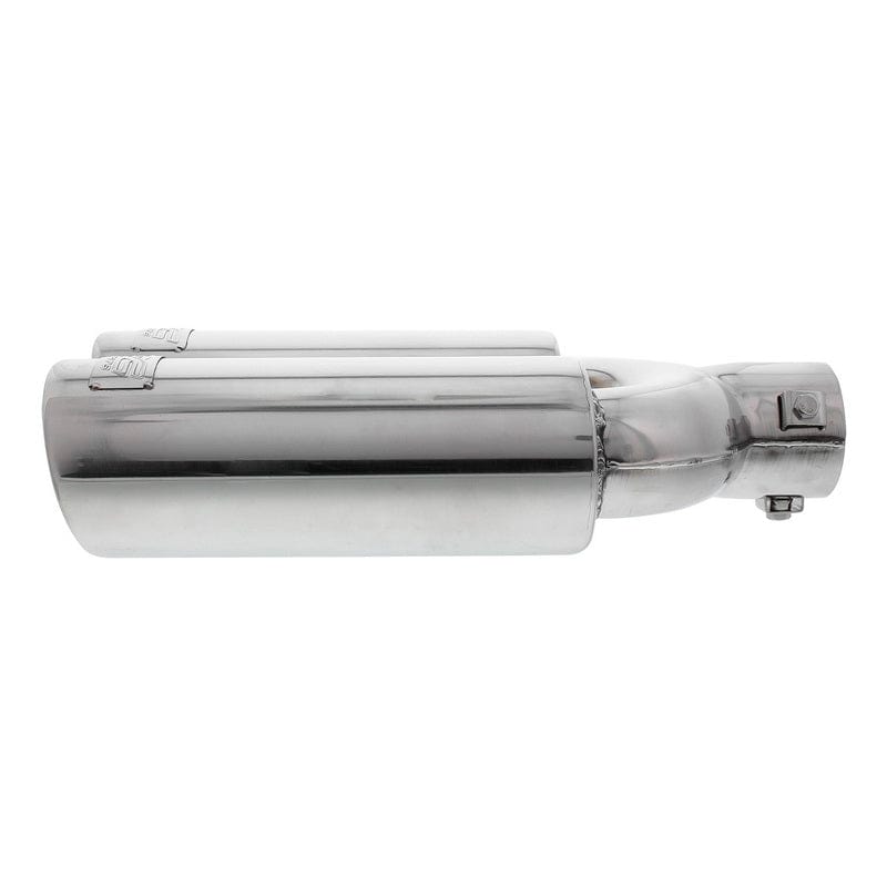 DC Sports Exhaust DC Sport Polished Stainless Universal Bolt On Exhaust Tip 2.375" 5 Inlet 3.75" Outlet