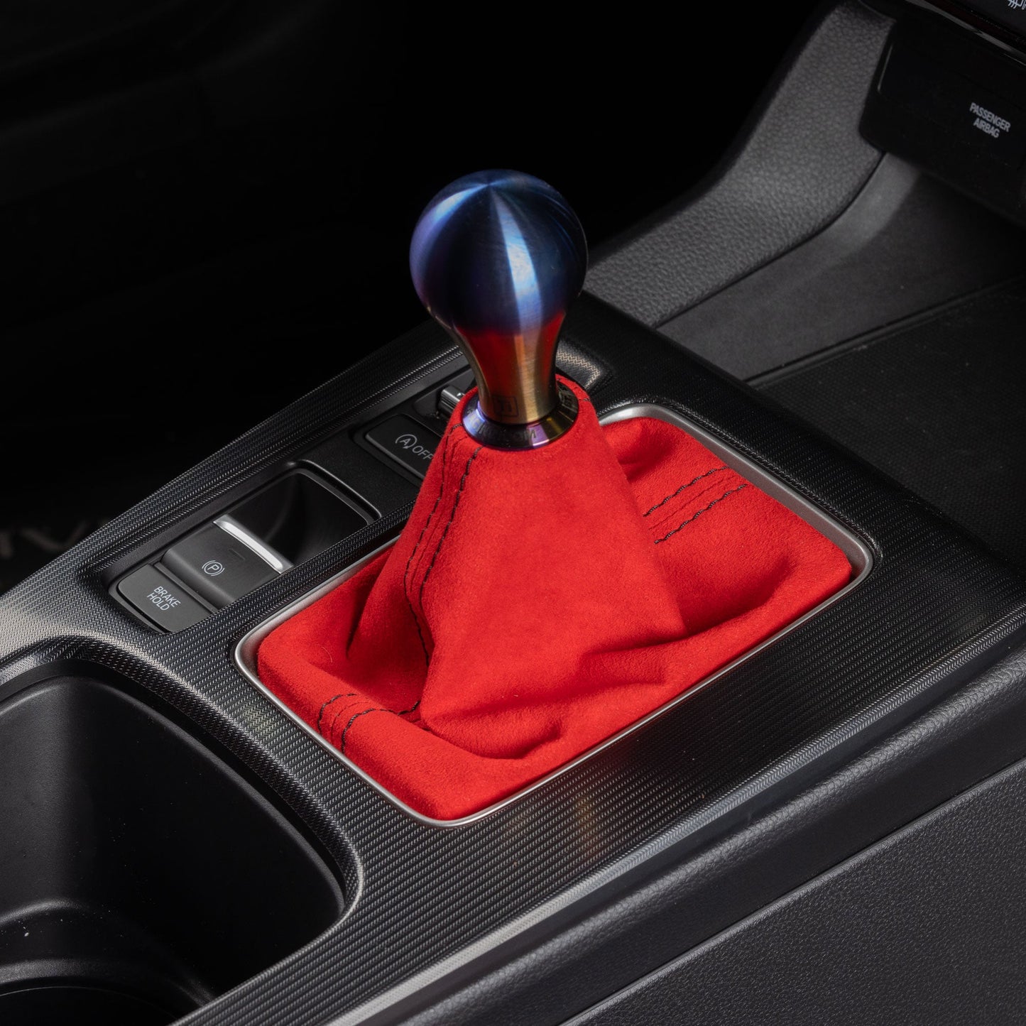 Hybrid Racing Alcantara Shift Boot (22+ Honda Civic)