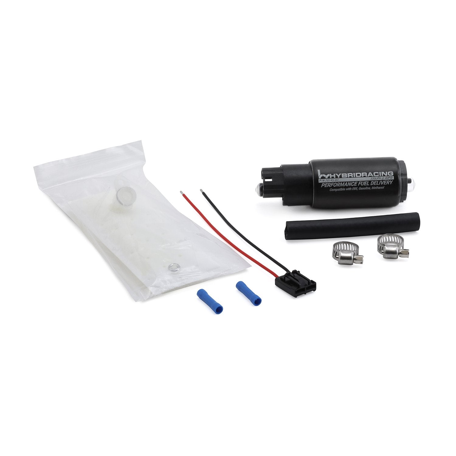 Hybrid Racing 335LPH High Flow E85 Fuel Pump & Install Kit (92-00 Civic & 94-01 Integra) HYB-FLP-01-07