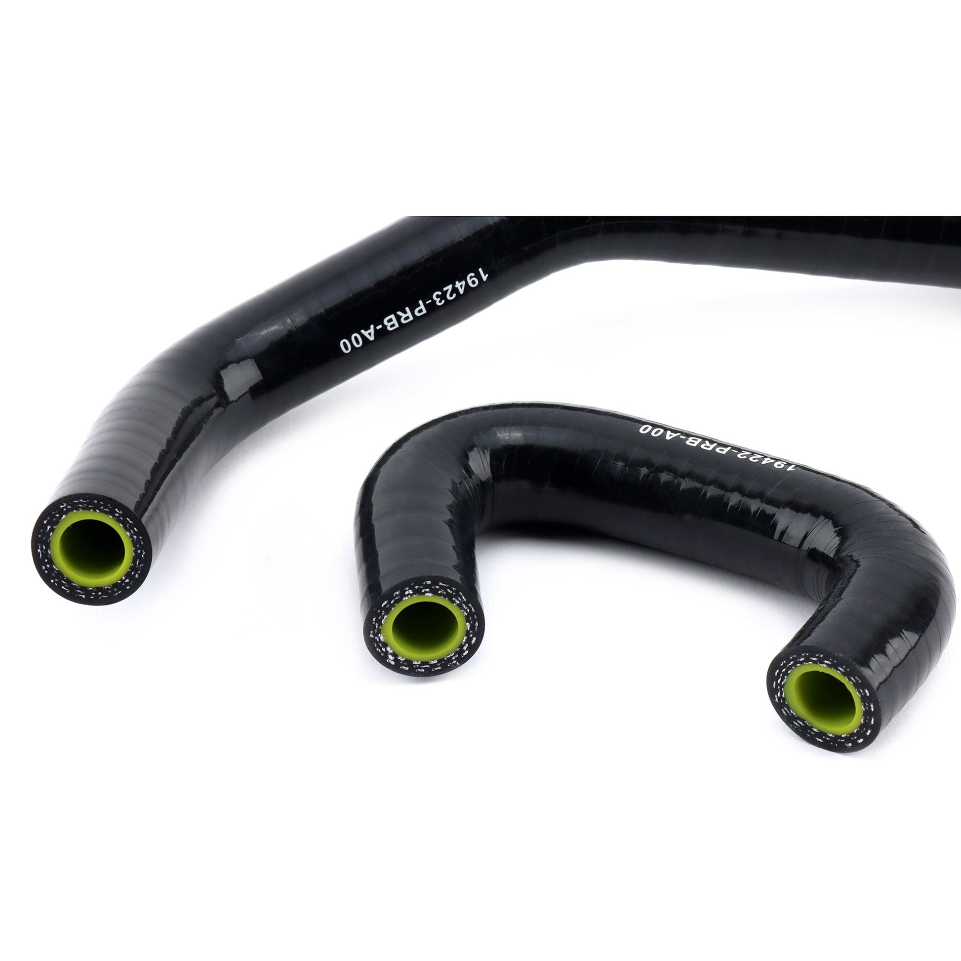 Hybrid Racing Silicone Oil Cooler Hoses (K-Swap & 02-06 Acura RSX) Black HYB-OCH-01-05