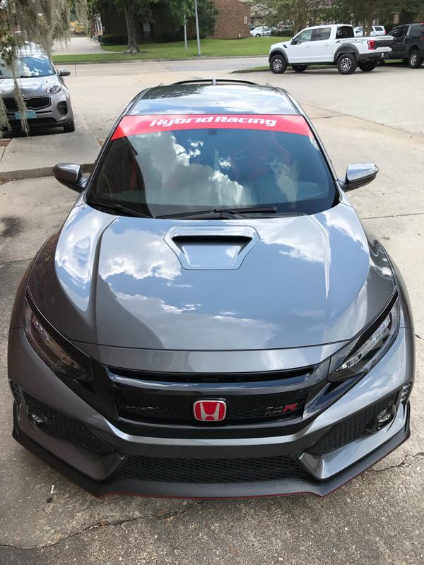 Hybrid Racing Tribute Windshield Sunstrip