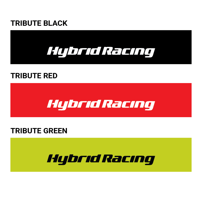 Hybrid Racing Tribute Windshield Sunstrip